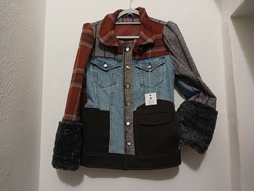 Giacca jeans lana - jeans, e