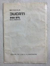 I112792 Uso e Manutenzione - Motociclo Ducati 350 GTL Bicilindrico