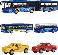 4 Pezzi Autobus Giocattolo