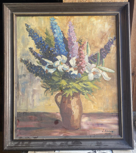 Quadro olio firmato - quadro, j