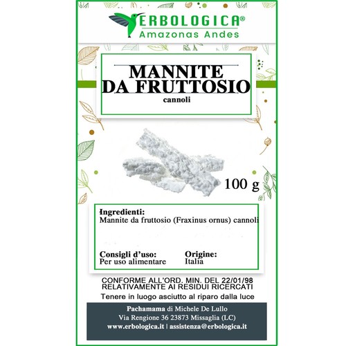 Mannite cannoli fruttosio - cannoli,