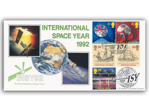 Europa fdc anno spaziale - fdc,