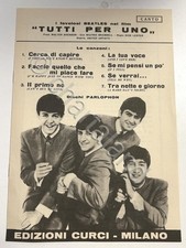 Spartito BEATLES Tutti per uno