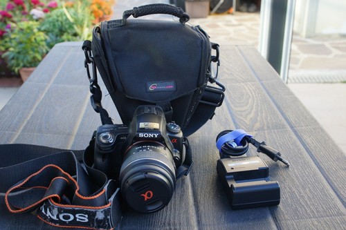 Fotocamera sony alpha a33 con - fotocamera,