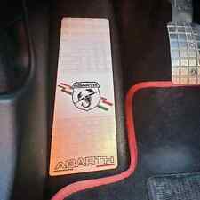 Poggiapiedi in alluminio Racing per 500 Abarth/Punto evo/Grande punto