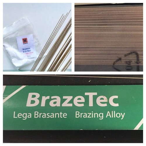 Argento saldatura kit - argento, brazetec