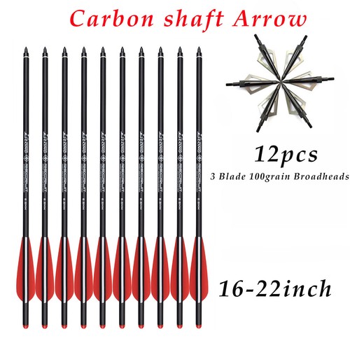 Frecce carbonio pollici - 16,