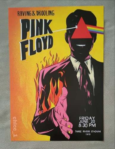 Pink floyd poster locandina - pink,