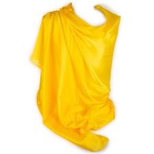 Stola gialla misto seta da