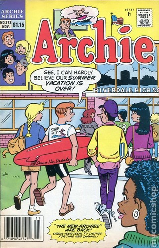 Archie canadese variante - canadese, di