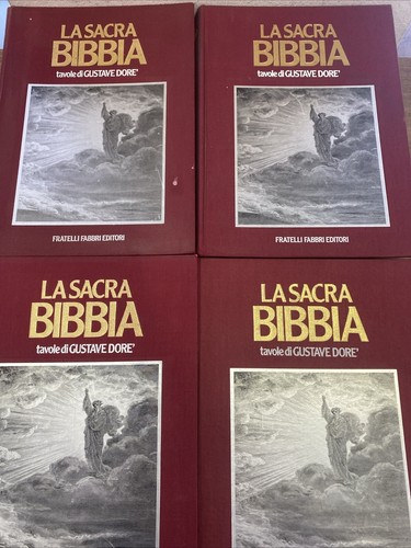 Bibbia quattro volumi - bibbia,