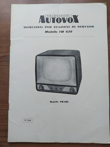 Autovox televisore 636 - televisore,