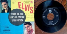 ELVIS PRESLEY STUCK ON YOU  7"