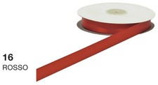 Nastro Doppio Raso ROSSO 10 mm