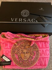 Versace Medusa Rhinestone Tote