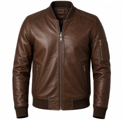 Giubbotto bomber uomo pelle - giubbotto,