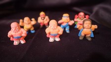 Lotto 7 minifigure in gomma