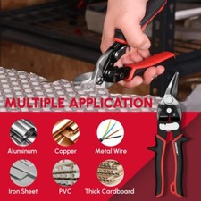 FRECCIA 8 pollici tagli di latta per taglio lamiera alta leva lavoro taglio sinistro USA