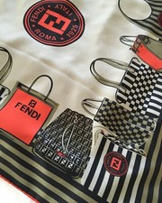 Foulard sciarpa vintage in