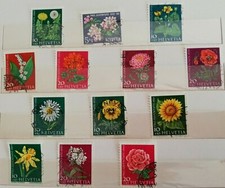 Francobolli Post Card Svizzera - Helvetia - Pro Juventute anni 50 - 60