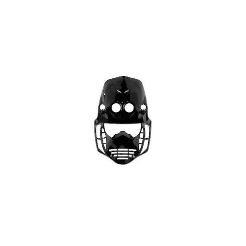 Scudo frontale nero lucido - frontale,