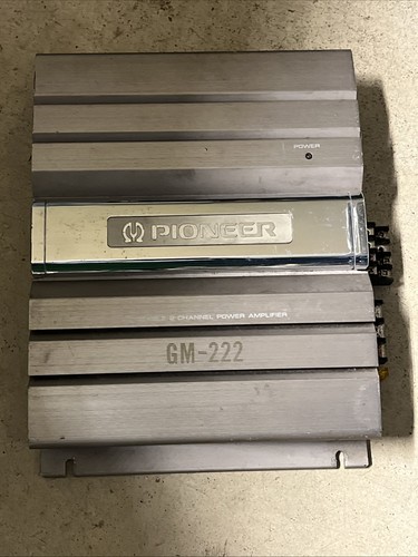 Pioneer 222 bridgeable - gm-222,