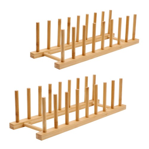 2pz stendipiatti legno di - stendipiatti,