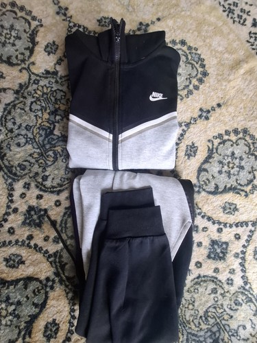 Nike tuta uomo nero - uomo, nero/grigio