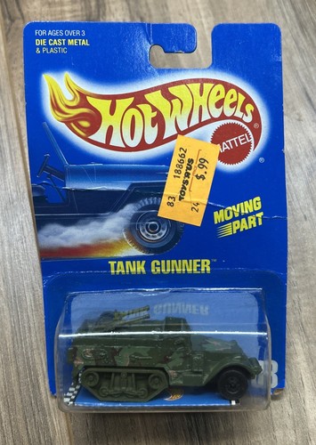 Hot wheels 1989 tank - wheels,