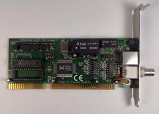 RTL8019A - Scheda di rete LAN ISA Bnc, Rj-45, 10Mbit - 2 disponibili