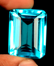 Topazio blu svizzero taglio