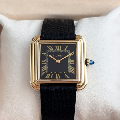 Cartier stepped tank placcato - stepped,