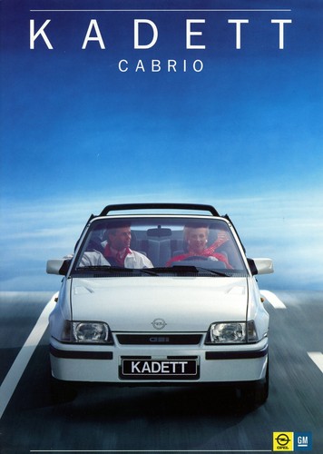 Prospetto opel kadett gsi - prospetto,