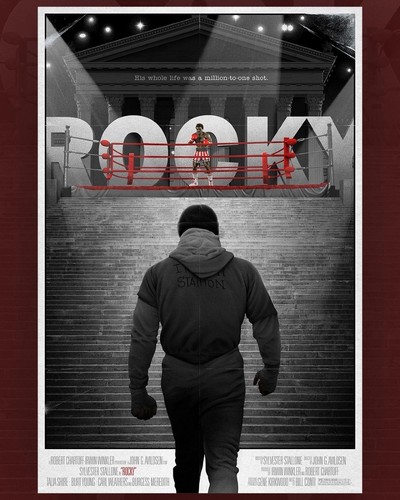 Poster boxe rocky movie - poster,