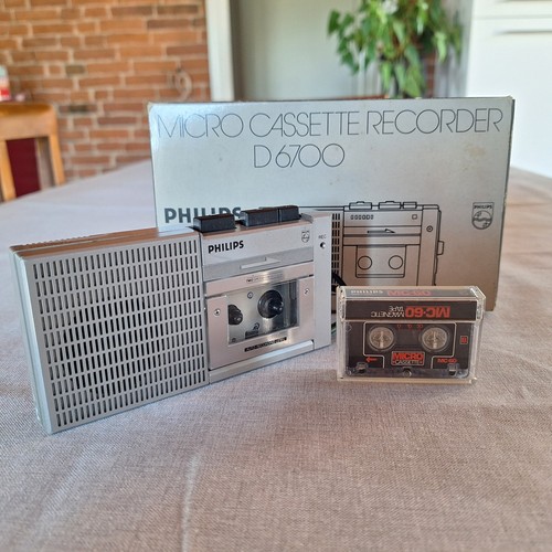 Philips d6700 micro cassette - philips,