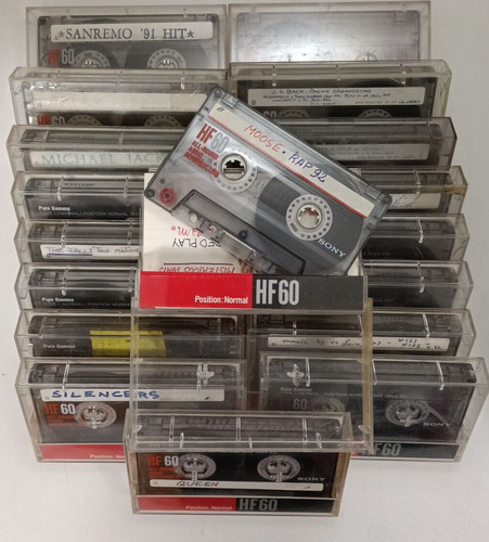 Lotto 18x sony 1990 - sony, 60