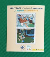 Italy 2007 mini - sheet, one