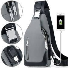 Monospalla Uomo Borsa Marsupio zaino zainetto borsello petto a tracolla Z27