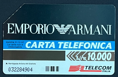 Carta telefonica emporio - carta,