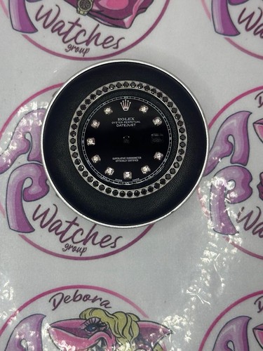 Kit dial bezel black zirconi - black,