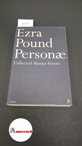 Personae the shorter - personae:, poems