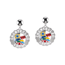 Chantecler - C.41145 - Orecchini Et Voilà Logo Chantecler Argento