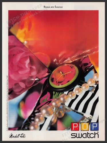Pubblicità stampa pop swatch - pubblicità,