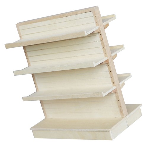 Scaffale legno simulazione - in,