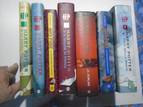Harry potter libri serie - potter,