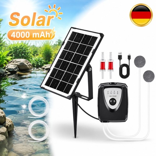 Aeratore solare per laghetto - aeratore,
