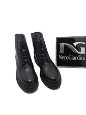 NERO GIARDINI ANFIBIO DONNA ART. I205899D/100 IN PELLE COLOR NERO