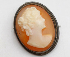 CAMMEO , SPILLA / CIONDOLO D'EPOCA