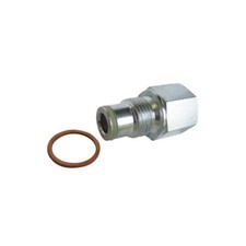 CARRY OVER CON FILETTO DA 1/2 PER DISTRIBUTORI OLEODINAMICI BADESNOST DA 3/8