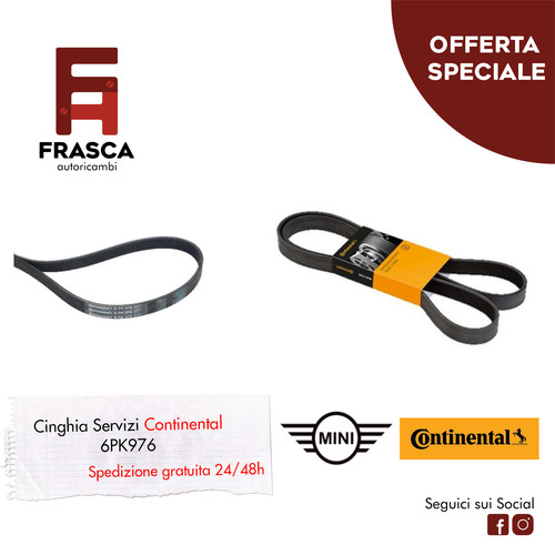 Cinghia servizi poly - servizi, poly-v